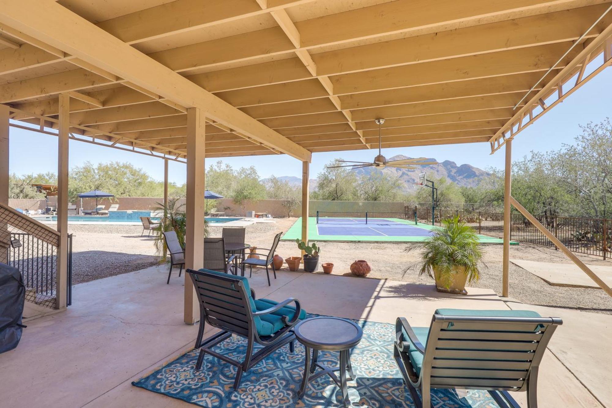 Oro Valley Retreat With Pool, Spa And Rooftop Views! 외부 사진