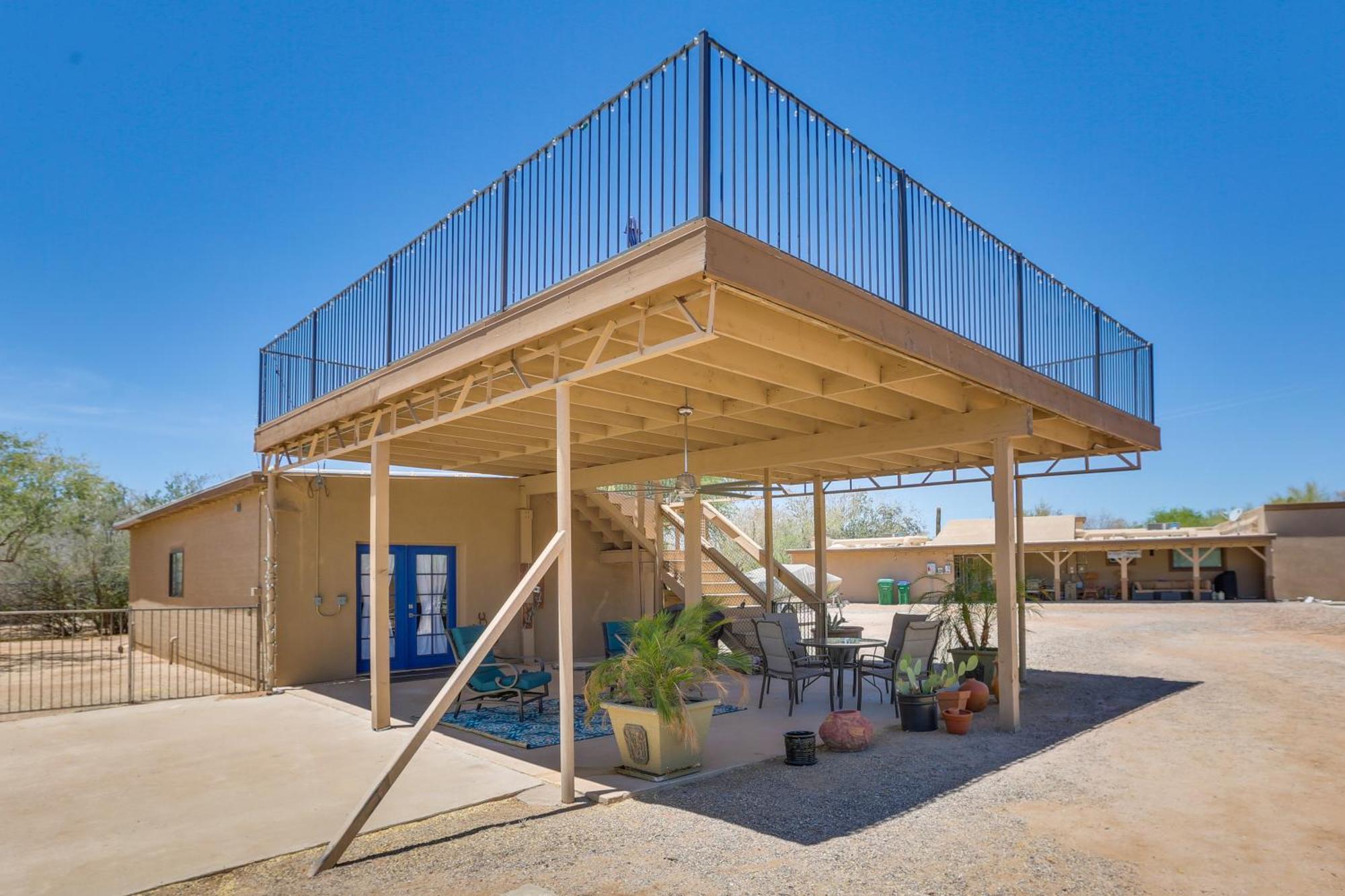 Oro Valley Retreat With Pool, Spa And Rooftop Views! 외부 사진