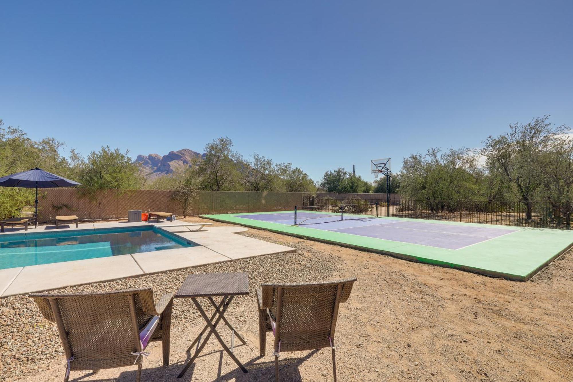 Oro Valley Retreat With Pool, Spa And Rooftop Views! 외부 사진