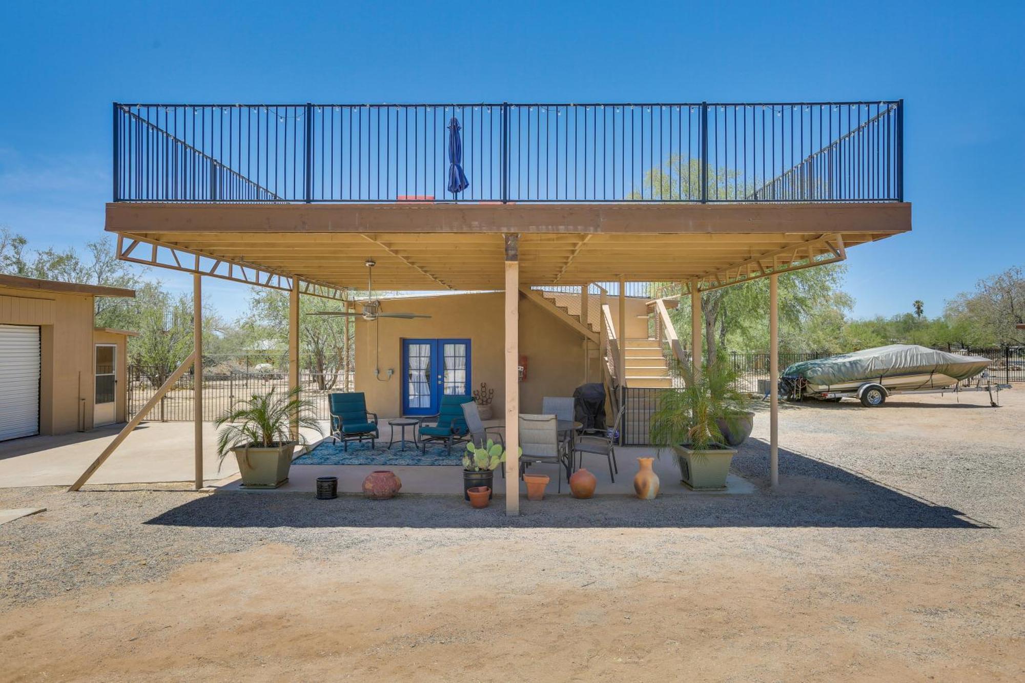 Oro Valley Retreat With Pool, Spa And Rooftop Views! 외부 사진
